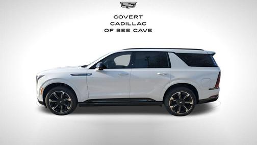 Vibrant White Tricoat 2026 Cadillac Escalade IQL Premium Sport