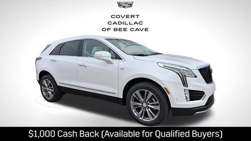 Crystal White Tricoat 2026 Cadillac XT5 Premium Luxury