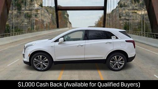Crystal White Tricoat 2026 Cadillac XT5 Premium Luxury