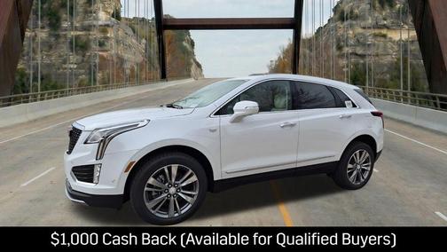 Crystal White Tricoat 2026 Cadillac XT5 Premium Luxury