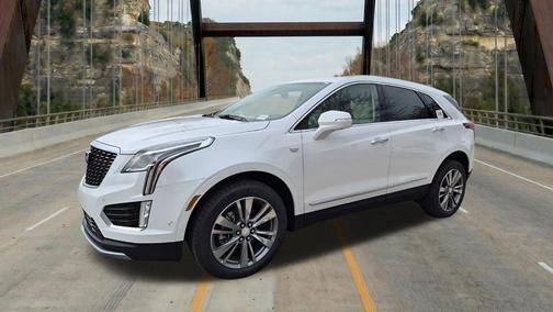 Crystal White Tricoat 2026 Cadillac XT5 Premium Luxury