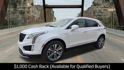 Crystal White Tricoat 2026 Cadillac XT5 Premium Luxury