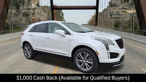 Crystal White Tricoat 2026 Cadillac XT5 Premium Luxury