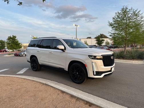 Crystal White Tricoat 2021 Cadillac Escalade Sport