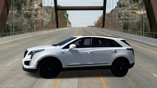 Crystal White Tricoat 2026 Cadillac XT5 Sport