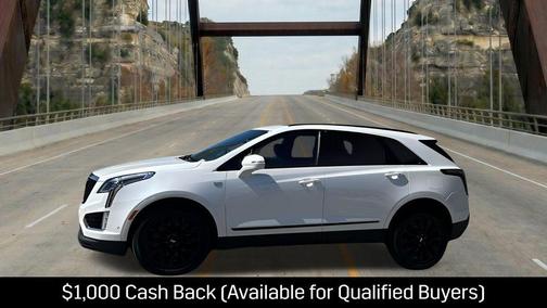Crystal White Tricoat 2026 Cadillac XT5 Sport
