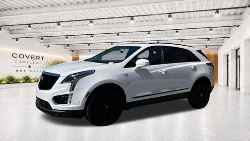 Crystal White Tricoat 2026 Cadillac XT5 Sport