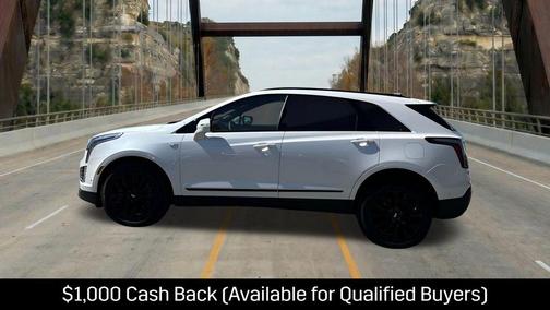 Crystal White Tricoat 2026 Cadillac XT5 Sport