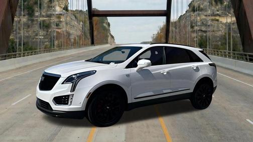 Crystal White Tricoat 2026 Cadillac XT5 Sport