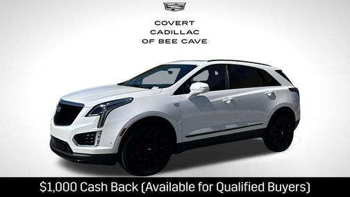 Crystal White Tricoat 2026 Cadillac XT5 Sport