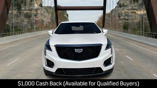 Crystal White Tricoat 2026 Cadillac XT5 Sport