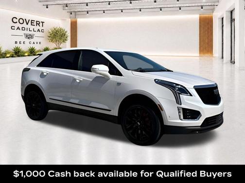Crystal White Tricoat 2026 Cadillac XT5 Sport