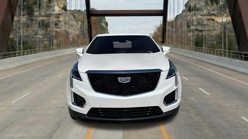 Crystal White Tricoat 2026 Cadillac XT5 Sport