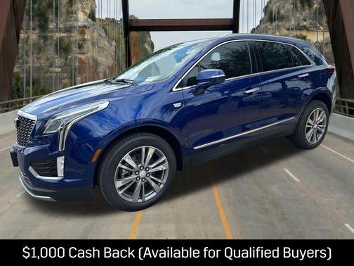 Opulent Blue Metallic 2026 Cadillac XT5 Premium Luxury