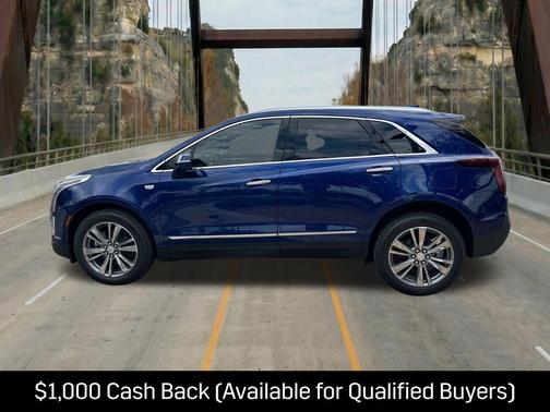 Opulent Blue Metallic 2026 Cadillac XT5 Premium Luxury