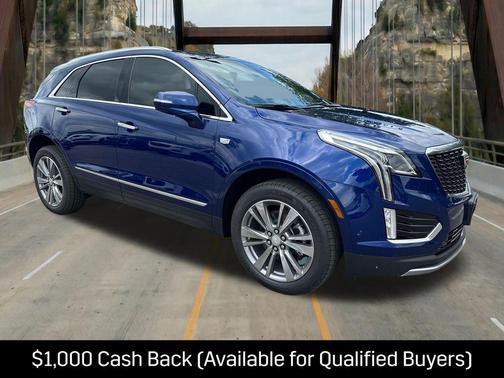 Opulent Blue Metallic 2026 Cadillac XT5 Premium Luxury