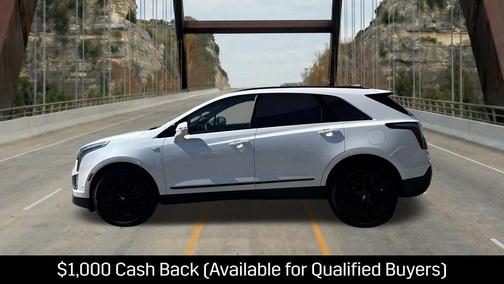 Crystal White Tricoat 2026 Cadillac XT5 Sport