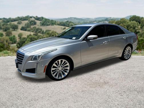 Radiant Silver Metallic 2018 Cadillac CTS 3.6L Premium Luxury