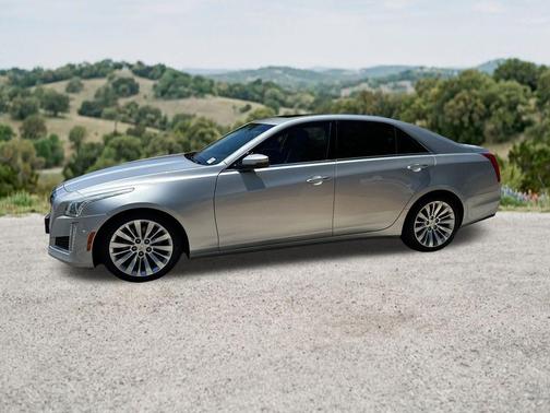Radiant Silver Metallic 2018 Cadillac CTS 3.6L Premium Luxury