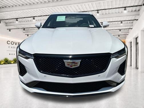 Summit White 2023 Cadillac CT4-V V-Series