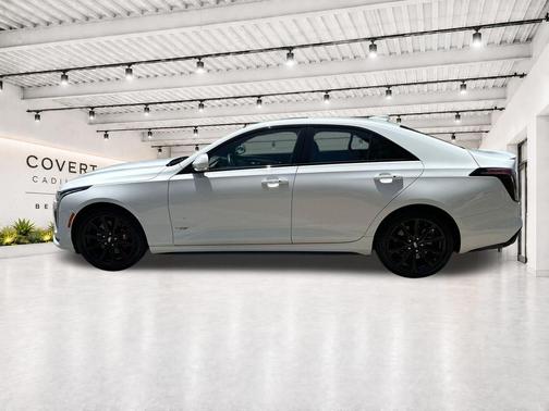 Summit White 2023 Cadillac CT4-V V-Series