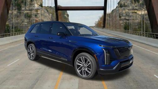 Opulent Blue Metallic 2026 Cadillac VISTIQ Sport