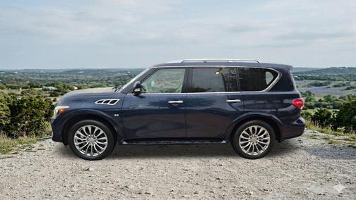 Beige 2016 INFINITI QX80 Base