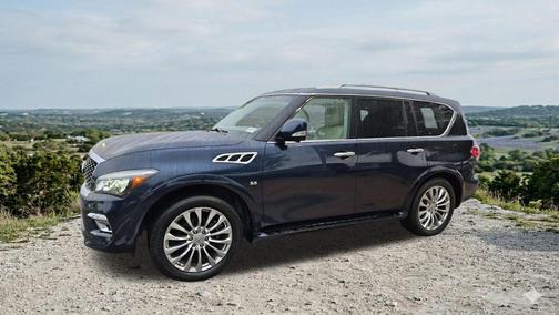 Beige 2016 INFINITI QX80 Base