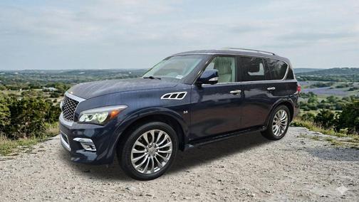 Beige 2016 INFINITI QX80 Base