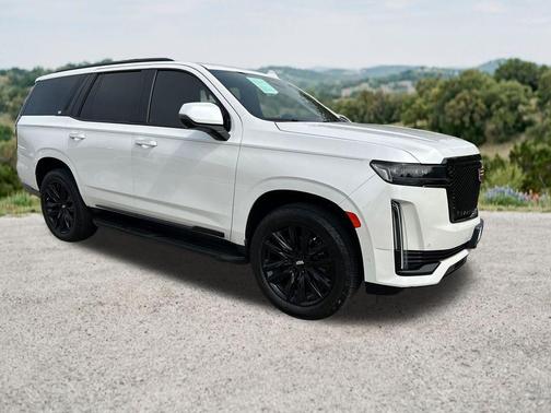 Crystal White Tricoat 2022 Cadillac Escalade Sport