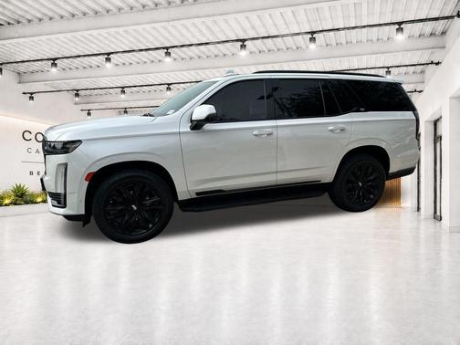 Crystal White Tricoat 2022 Cadillac Escalade Sport