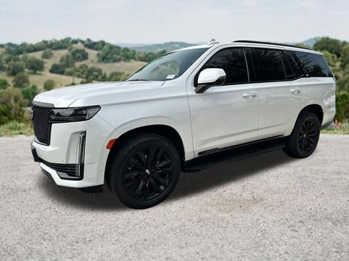 Crystal White Tricoat 2022 Cadillac Escalade Sport