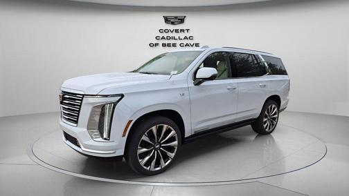 Vibrant White Tricoat 2026 Cadillac Escalade Sport Platinum