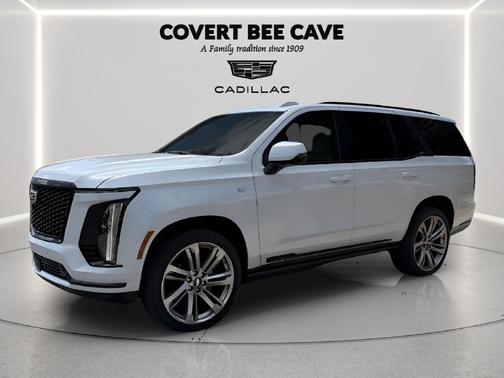 Vibrant White Tricoat 2026 Cadillac Escalade Sport Platinum