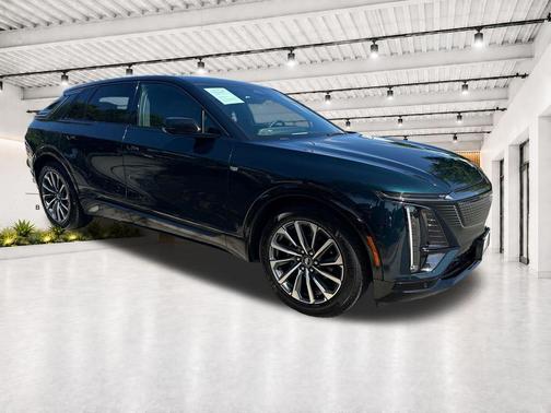 Emerald Lake Metallic 2024 Cadillac LYRIQ Sport