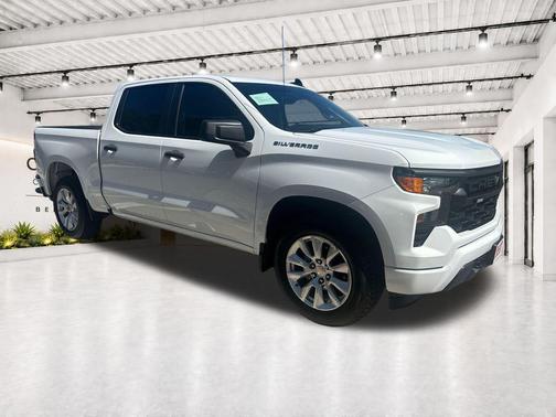 Summit White 2024 Chevrolet Silverado 1500 Custom