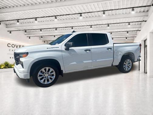 Summit White 2024 Chevrolet Silverado 1500 Custom