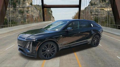 Stellar Black Metallic 2026 Cadillac LYRIQ V Premium