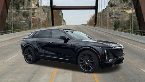 Stellar Black Metallic 2026 Cadillac LYRIQ V Premium