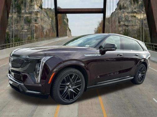 Black Cherry Tintcoat 2025 Cadillac Escalade IQ Sport 1