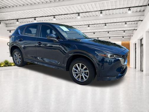 Crystal Blue 2025 Mazda CX-5 2.5 S Preferred Package