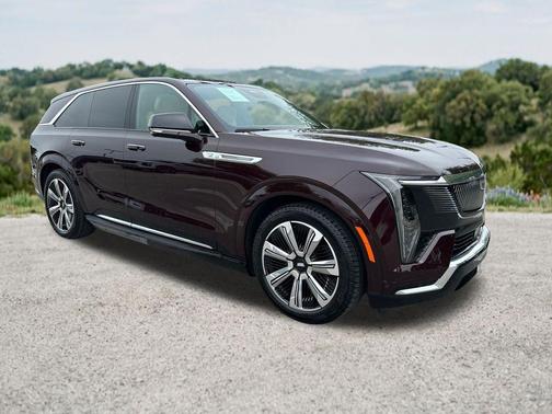 Black Cherry Tintcoat 2025 Cadillac Escalade IQ Luxury 2
