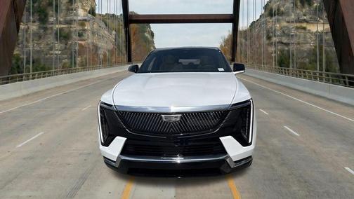 Summit White 2025 Cadillac Escalade IQ Luxury 2