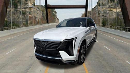 Summit White 2025 Cadillac Escalade IQ Luxury 2