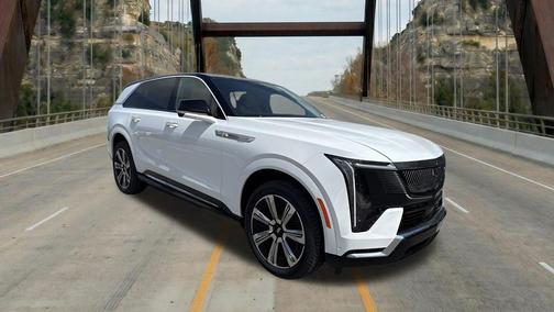 Summit White 2025 Cadillac Escalade IQ Luxury 2