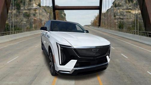 Summit White 2025 Cadillac Escalade IQ Luxury 2