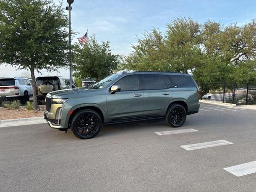 Dark Emerald Metallic 2024 Cadillac Escalade Sport Platinum
