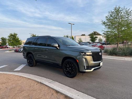 Dark Emerald Metallic 2024 Cadillac Escalade Sport Platinum