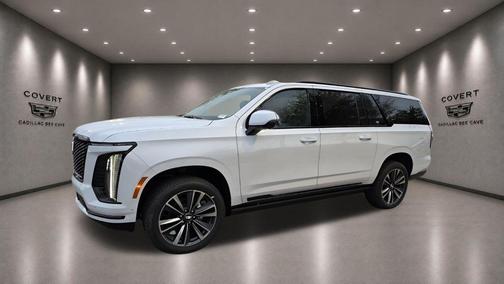 Vibrant White Tricoat 2026 Cadillac Escalade ESV Sport