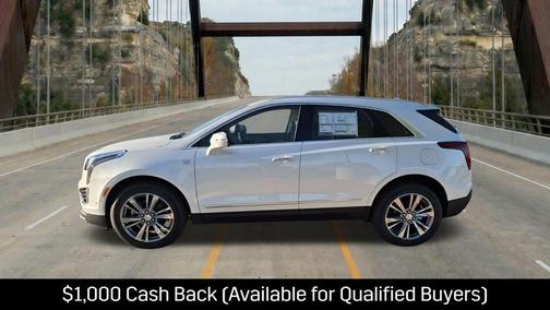 Crystal White Tricoat 2026 Cadillac XT5 Premium Luxury